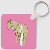 Palomino-Sleutelhanger Sleutelhanger (Achterkant)