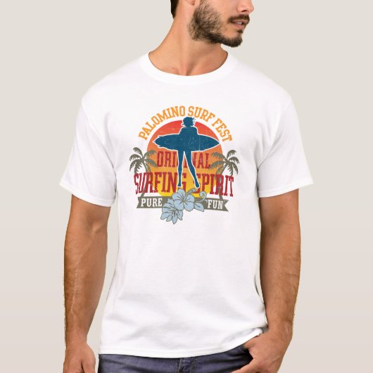 Palomino Surf Fest T-shirt (Voorkant)