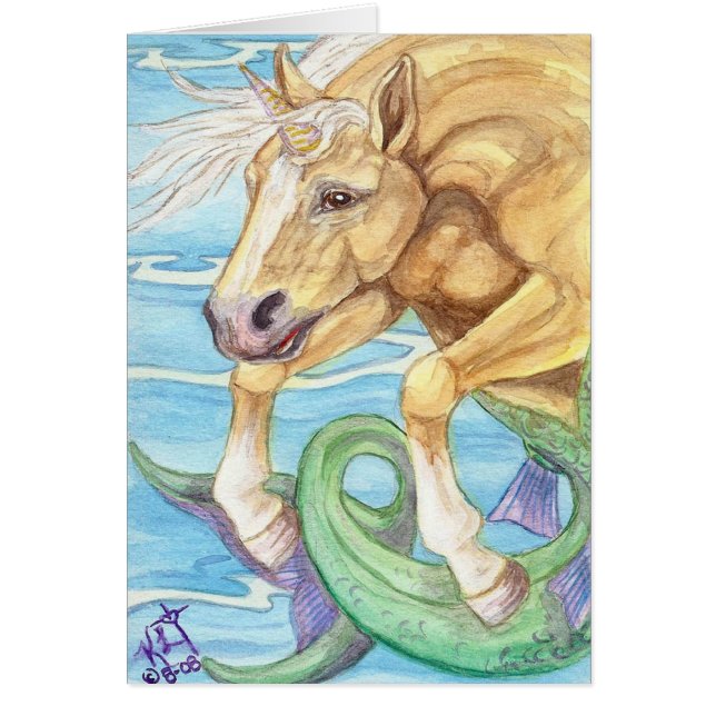 Palomino Unicorn Zee Horse (Voorkant)