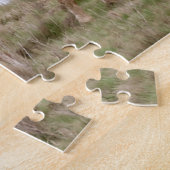 Palomino Wilde Ponies van Assateague Legpuzzel (Zijkant)