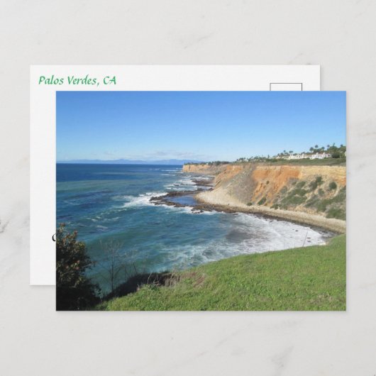 PALOS VERDES. CA #5 BRIEFKAART (Voorkant / Achterkant)