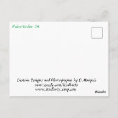 PALOS VERDES. CA #9 BRIEFKAART (Achterkant)