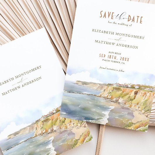 Palos Verdes kan de datum opslaan Kaart