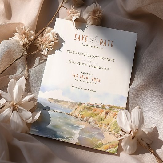 Palos Verdes kan de datum opslaan Kaart