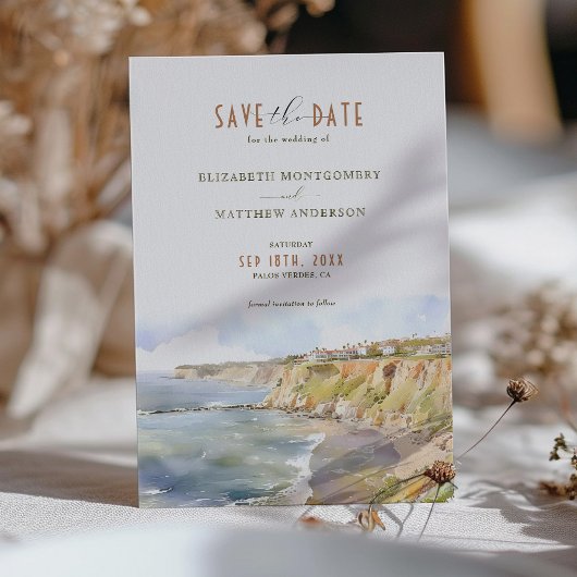 Palos Verdes kan de datum opslaan Kaart