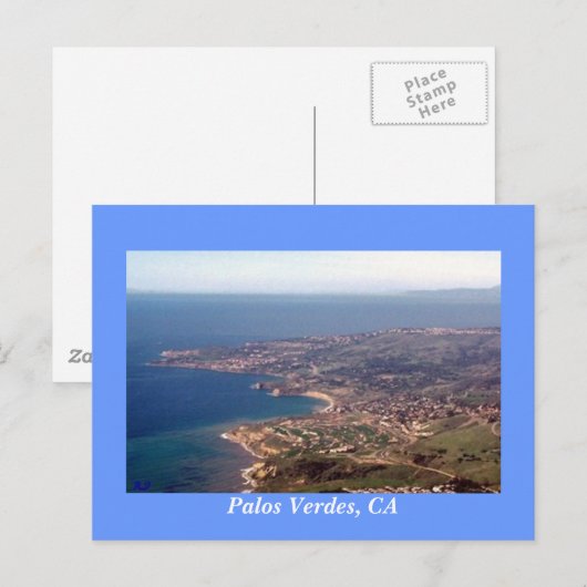 Palos Verdes Peninsula,CA Briefkaart (Voorkant / Achterkant)
