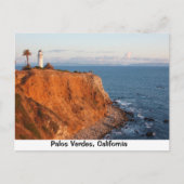 Palos Verdes vuurtoren Briefkaart (Voorkant)