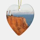 Palos Verdes vuurtoren Keramisch Ornament (Links)