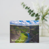 Palouse de Canyon Washington Briefkaart (Staand voorkant)