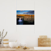Palouse Falls in Washington Poster (Keuken)
