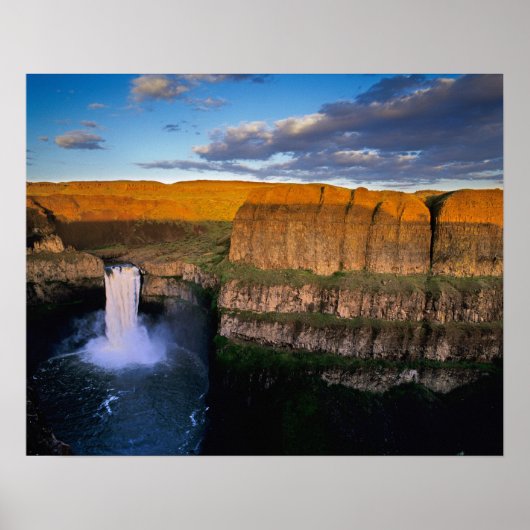 Palouse Falls in Washington Poster (Voorkant)