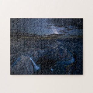 Palouse Falls Park & Melkweg Staat Washington Legpuzzel