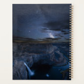 Palouse Falls Park & Melkweg | Staat Washington Planner (Achterkant)
