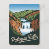 Palouse Herfsten  Briefkaart (Voorkant)