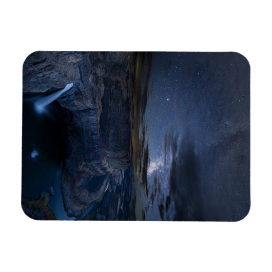 Palouse Herfsten Park & Milky Way | Staat Washingt Magneet (Horizontaal)