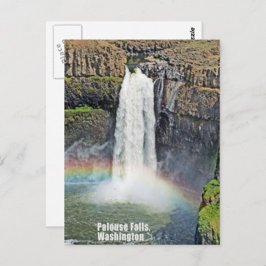 Palouse Herfsten State Park, Washington Briefkaart (Voorkant / Achterkant)