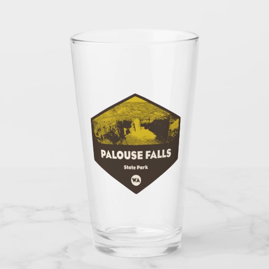 Palouse Herfsten State Park Washington Glas (Voorkant)