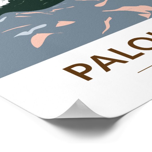 Palouse Herfsten State Park Washington  Poster (Hoek)