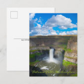 Palouse Herfsten Washington Briefkaart (Voorkant / Achterkant)