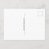 Palouse Herfsten Washington Briefkaart (Achterkant)