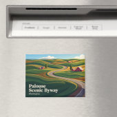 Palouse Scenic Byway USA Magneet (Insitu (Vaatwasser))