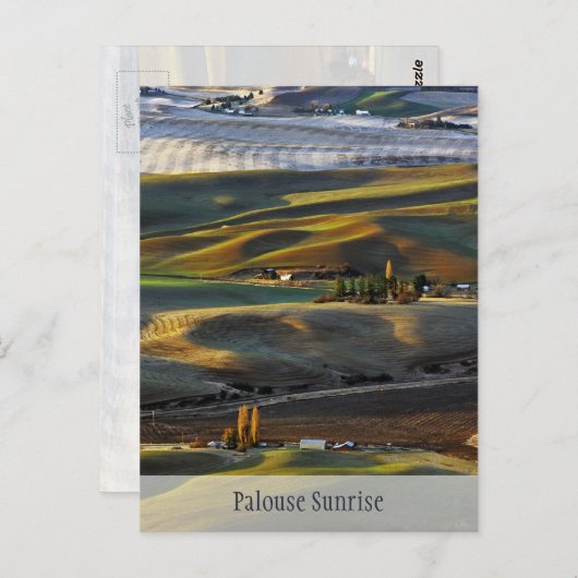 Palouse Sunrise Briefkaart (Voorkant / Achterkant)