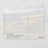 Palouse Sunrise Briefkaart (Achterkant)