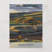 Palouse Sunrise Briefkaart (Voorkant)