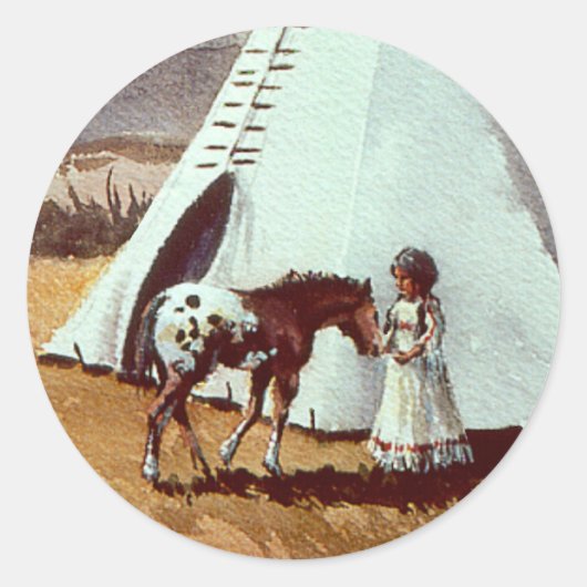 PALS van SHARON SHARPE Ronde Sticker (Voorkant)