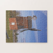 Paltrockwindmühle in Paray Legpuzzel (Horizontaal)