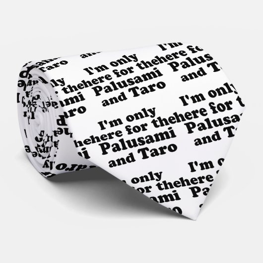 Palusami en Taro Stropdas (Opgerold)