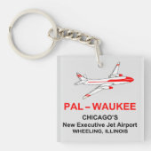 Palwaukee Airport, Wheeling, Illinois Sleutelhanger (Voorkant)