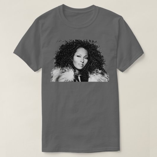 Pam Grier Retro Vintage T-shirt (Design voorkant)