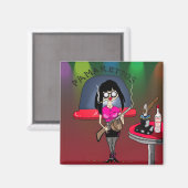 Pam-Pam La Rue Magneet (Voorkant / Achterkant)