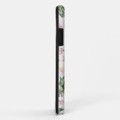 Pamapgras, orchidee, tropische bladbladtekst Case-Mate iPhone case (Achterkant/rechts)