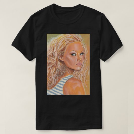 pamela anderson t-shirt (Design voorkant)