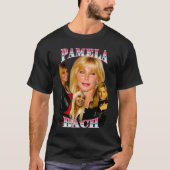 Pamela Bach-vintage T-shirt (Voorkant)