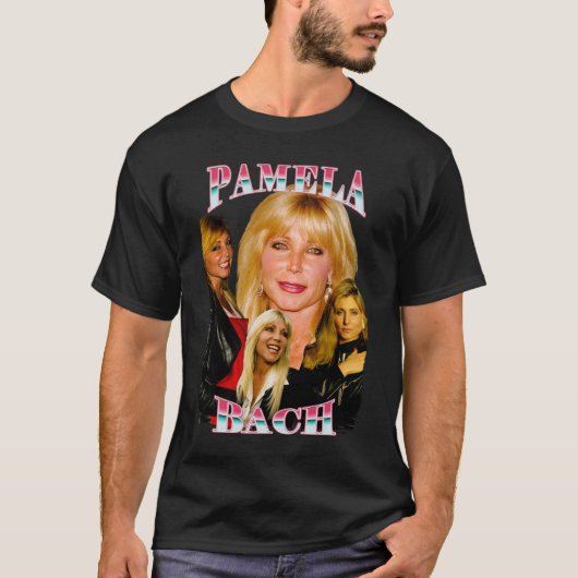 Pamela Bach-vintage T-shirt (Voorkant)