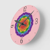 Pamela Design Clock Ronde Klok (Hoek)
