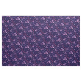 Pamela letter P monogram hart bloemen stof (Fat Quarter)
