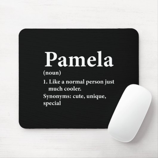 Pamela Name Definition Funny D Muismat (Met muis)