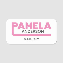 Pamela Name Tag