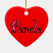Pamela Ornament (Achterkant)