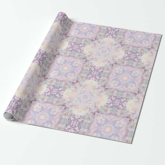 Pamela Pattern A Elegant Cadeaupapier (Uitgerold)