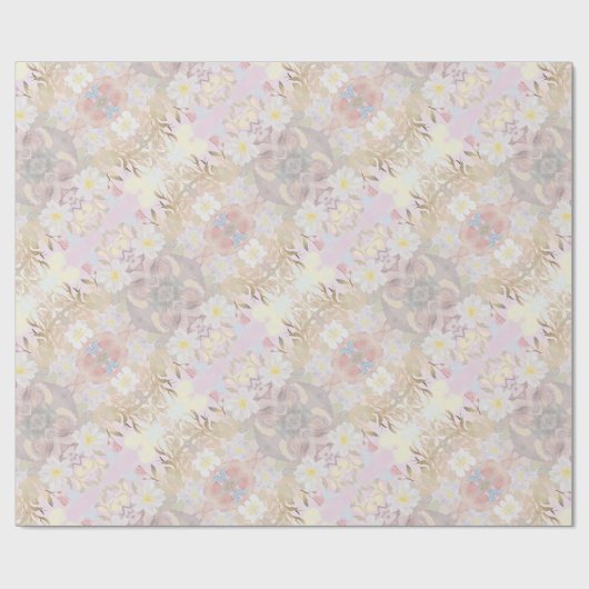 Pamela Pattern B Elegant cadeaupapier (Vlak)