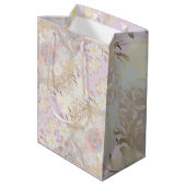 Pamela Pattern B Elegante Cadeaubag Medium Cadeauzakje (Achterkant Gekanteld)