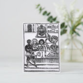 Pamflet tegen het roken briefkaart (Staand voorkant)