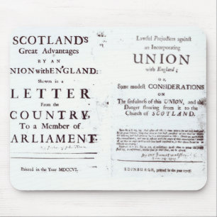 Pamfletten met beide zijden muismat