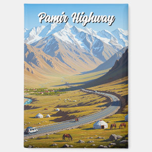 Pamir Highway Tadzjikistan Reis Magneet