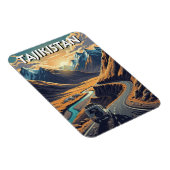 Pamir Highway Tajikistan Travel Magneet (Rechterzijde)